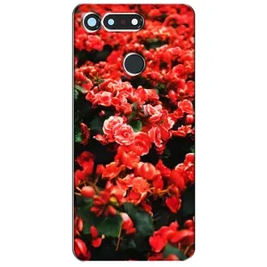 Чохли з квітами для Huawei Honor View 20 / V20 (VPrint) (Квіти червоні)