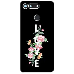 Чехлы для любимой на Хуавей Хонор Вью 20 / В20 (VPrint) (Цветы LOVE)