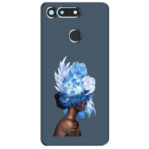 Чохол з принтом «Квіти на голові» для Huawei Honor View 20 / V20
