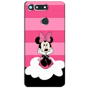 Эксклюзивный чехол для Huawei Honor View 20 / V20 (AlphaPrint - Мультяшные) (Девочка Maus)
