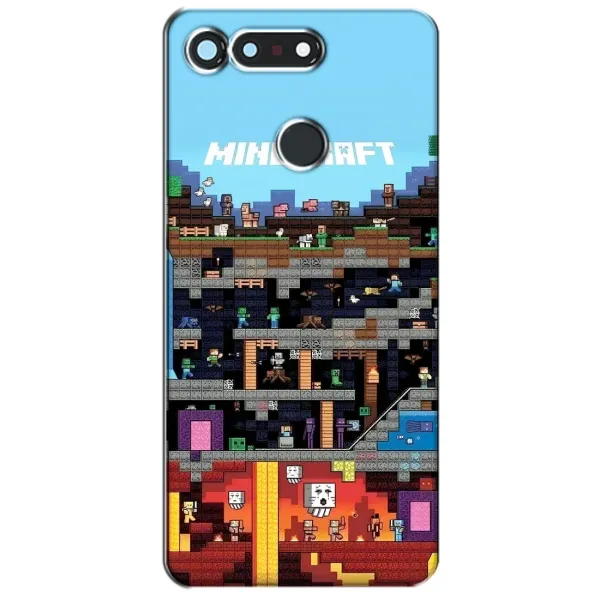 Чохол з принтом «фон Minecraft» для Huawei Honor View 20 / V20