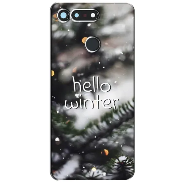Чехол с принтом «Hello winter» для Huawei Honor View 20 / V20