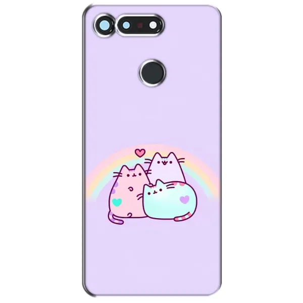 Чехол с принтом «Радужные котики» для Huawei Honor View 20 / V20