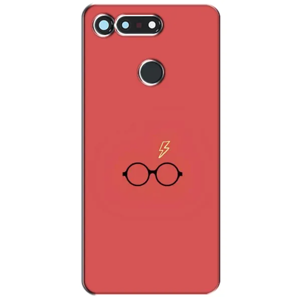 Чехол с принтом «шрам и очки» для Huawei Honor View 20 / V20
