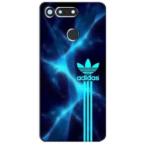 Чохли Адидас для Huawei Honor View 20 / V20 (AlphaPrint) (Синій Адідас)