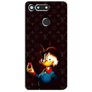 Чехли для Huawei Honor View 20 / V20 - Скрудж МакДак Louis Vuitton (PREMIUMPrint) (Скрудж з ботліантом)