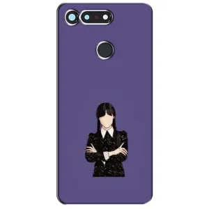 Чохли Венсдей на Huawei Honor View 20 / V20 Уенсдей (AlphaPrint) (Венздей у чорному)