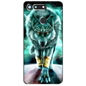 Защитные чехлы для Хуавей Хонор Вью 20 / В20 (AlphaPrint) (ХИТ продаж) ВОЛК