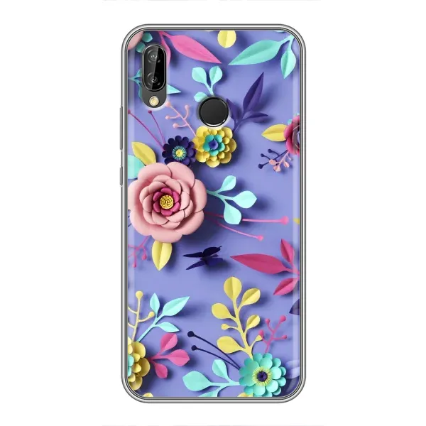 Чохол з принтом «Дизайн квітів» для Huawei Honor 10 Lite