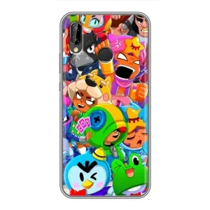 Чехол для Huawei Honor 10 Lite Бравл Старс (VPrint) (герои Бравл Старс)