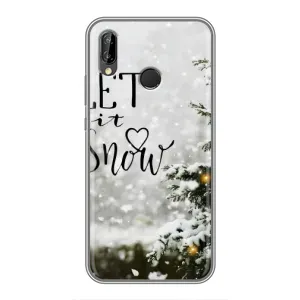 Новогодние, Праздничные Чехлы для Huawei Honor 10 Lite - 2024 год (Let it snow)