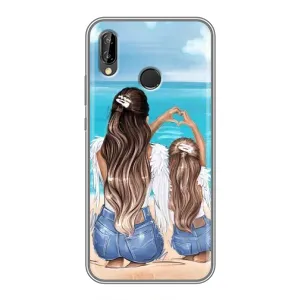 Чохол з друком для Huawei Honor 10 Lite - (Мама з дитинкою) (AlphaPrint) (Мама з донькою)