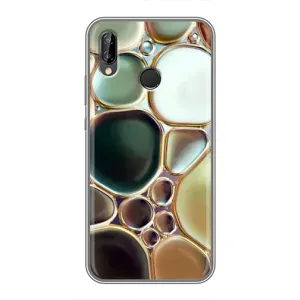Мраморний чехол на Huawei Honor 10 Lite (VPrint) (Радужний Мрамор)