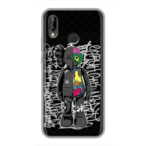 Чохли для Huawei Honor 10 Lite - Bearbrick Louis Vuitton (PREMIUMPrint) (Стиль Bearbrick)