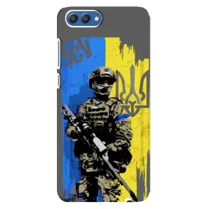 Чехлы с картинкой ЗСУ для Huawei Honor 10, COL-Al00 (AlphaPrint) (АРТ солдат)