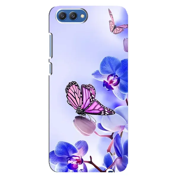 Чехол с принтом «Бабочка на цветочке» для Huawei Honor 10 (COL-AL00)