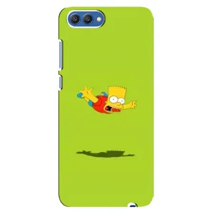 Чехол с Симпсонами для Huawei Honor 10, COL-Al00 (VPrint) (Барт Симпсон)