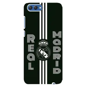 ФК Реал Мадрид чехлы для Huawei Honor 10, COL-Al00 (AlphaPrint) (черно белый Реал)