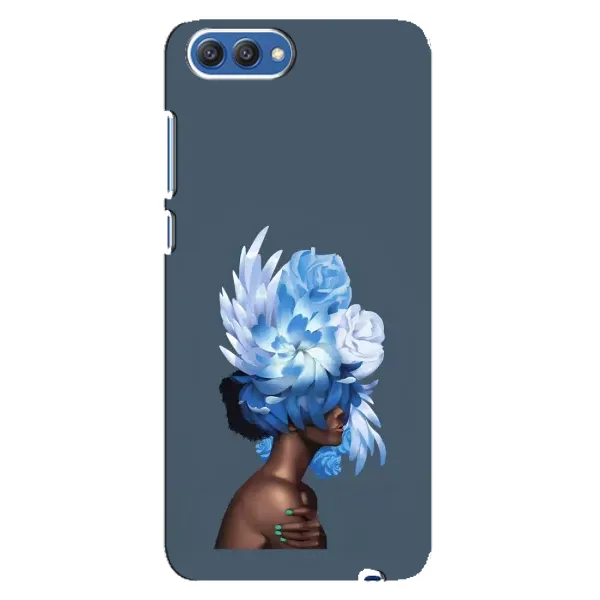 Чехол с принтом «Цветы на голове» для Huawei Honor 10 (COL-AL00)