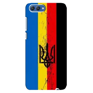 Украинские Чехлы для Huawei Honor 10, COL-Al00 с картинкой УПА (AlphaPrint) (Флаг УПА)