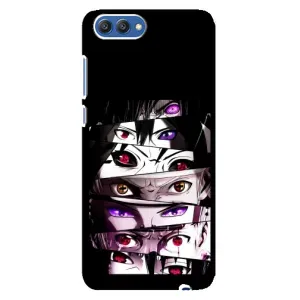Чехлы Персонажи Аниме Наруто для Huawei Honor 10, COL-Al00 (AlphaPrint) (Глаза Anime)