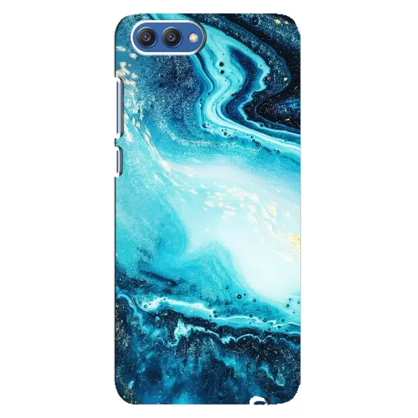 Чехол с принтом «Голубой мрамор» для Huawei Honor 10 (COL-AL00)