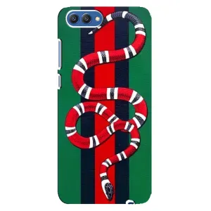 Чехлы ГУЧЧИ для Хонор 10 (AlphaPrint) (Gucci змия)