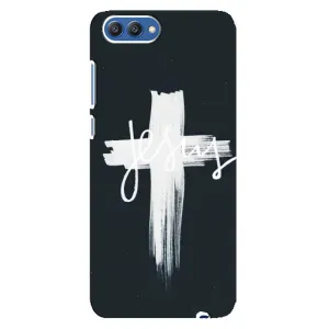 Чехол для Huawei Honor 10, COL-Al00 (AlphaPrint) - (Христианские) (Иисус)