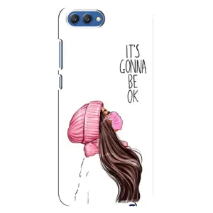 Чехол с печатью для Huawei Honor 10, COL-Al00 - (Мода) (AlphaPrint) (Коронавирус)