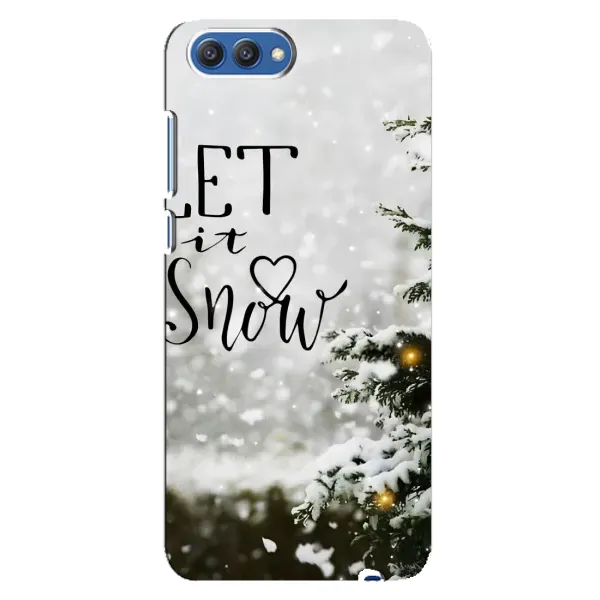 Чохол з принтом «Let it snow» для Huawei Honor 10 (COL-AL00)