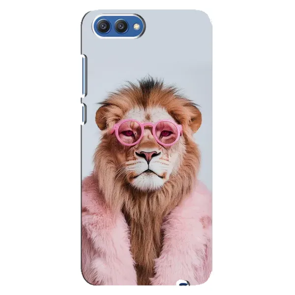 Чехол с принтом «Лев в очках» для Huawei Honor 10 (COL-AL00)