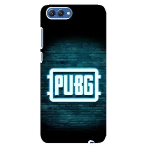 Чехол PUBG для Хонор 10 (AlphaPrint) (Лого PUBG)