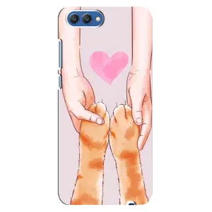 Чохол на Хонор 10 з Котиками (VPrint) (Любовь до котиків)