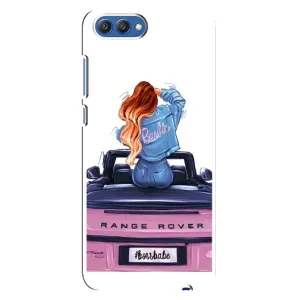 Чехол с печатью для Huawei Honor 10, COL-Al00 - (Мода) (AlphaPrint) (На машине)