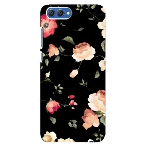 Чохли з квітами для Huawei Honor 10, COL-Al00 (VPrint) (Трояндочки)