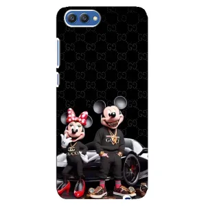 Чехол Disney Mouse Huawei Honor 10, COL-Al00 (PREMIUMPrint) (Семья Маусов)