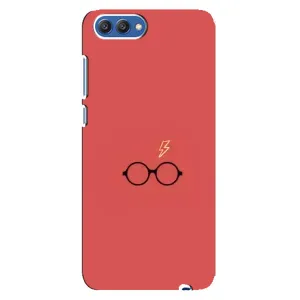 Чохли з Гаррі Поттером для Huawei Honor 10, COL-Al00 (AlphaPrint) (шрам та окуляри)