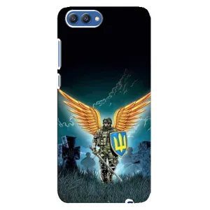 Чехлы с картинкой ЗСУ для Huawei Honor 10, COL-Al00 (AlphaPrint) (Солдат ЗСУ)