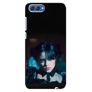 Чехлы Венсдей на Huawei Honor 10, COL-Al00 Уэнсдей (AlphaPrint) (взгляд Уэнздей)
