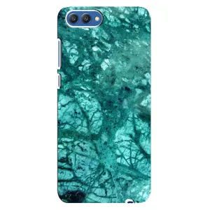 Мраморний чехол на Huawei Honor 10, COL-Al00 (VPrint) (Зелений мрамор)