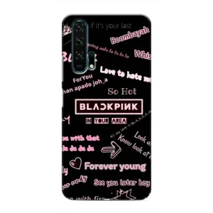 Чехол с музыкальной группой для Huawei Honor 20 Pro (BLACKPINK)