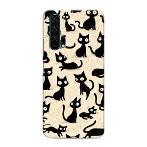 Чохол з малюнком кіт на Huawei Honor 20 Pro
