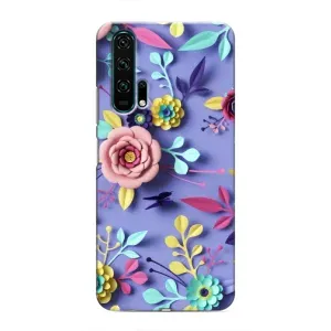 Чохли з квітами для Huawei Honor 20 Pro (VPrint) (Дизайн квітів)