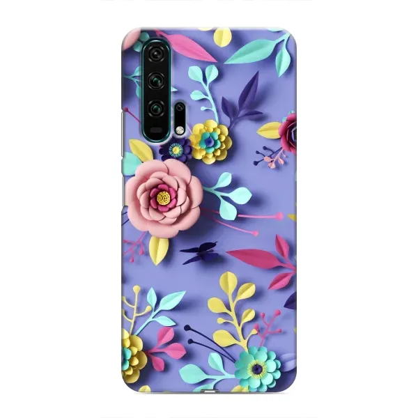 Чохол з принтом «Дизайн квітів» для Huawei Honor 20 Pro
