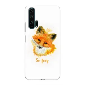 Чохли з картинкою Лисичка для Huawei Honor 20 Pro (VPrint) (Дівчинка Лиса)