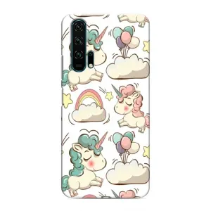 Чохол для Хуавей Хонор 20 Про - (Єдинорожки - Новинки) (AlphaPrint) (Єдиноріжки)