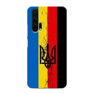 Украинские Чехлы для Huawei Honor 20 Pro с картинкой УПА (AlphaPrint) (Флаг УПА)