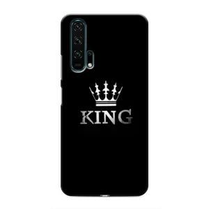 Чехол с Короной Хуавей Хонор 20 Про - (AlphaPrint) (KING)