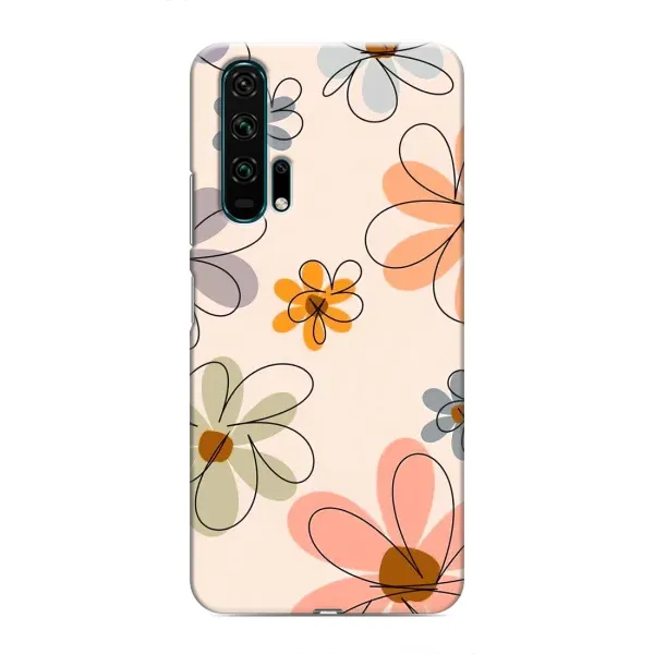 Чохол з принтом «Кольорові квіти» для Huawei Honor 20 Pro Чохол з принтом «Кольорові квіти» для Huawei Honor 20 Pro