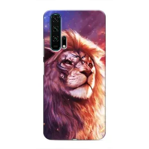 Чохол з картинкою ЛЕВ для Huawei Honor 20 Pro (VPrint) (Красочний Лев)